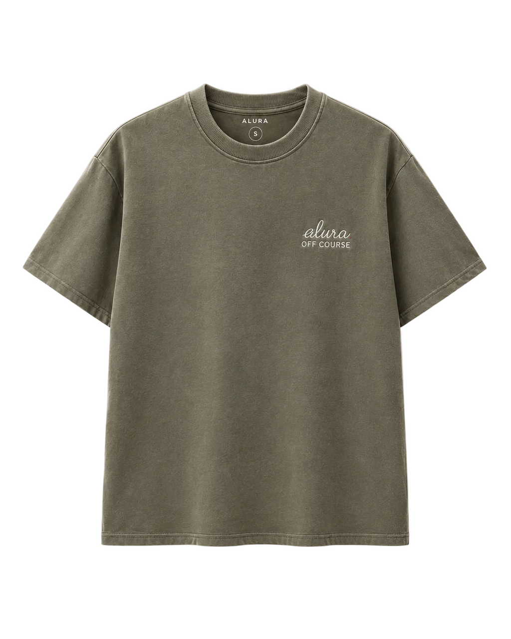Off Course Lifestyle T shirt (Olive Green)
