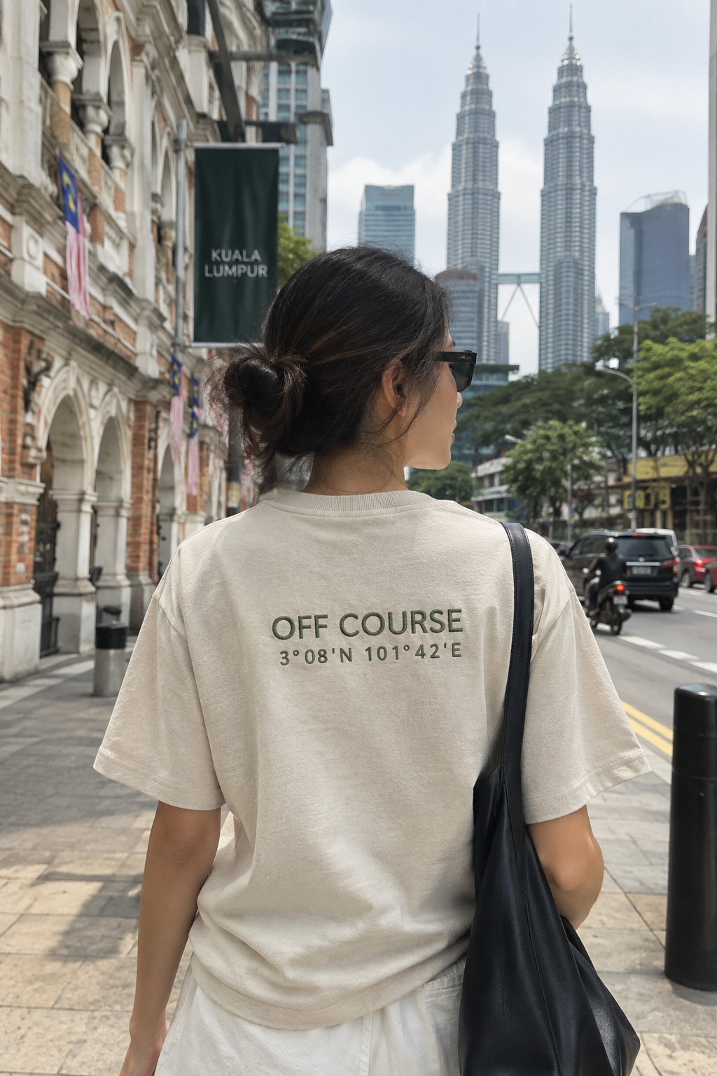 Off Course Lifestyle T-Shirt (Off White)